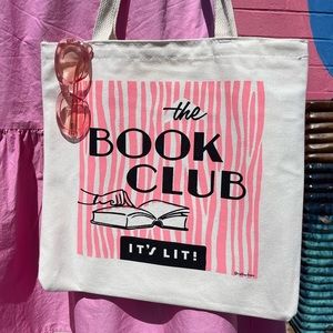 The Book Club: It’s Lit tote bag - book bag
